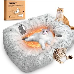 Multifunctional Cat Tunnel Toy - XL Interactive Cat Play Tunnel